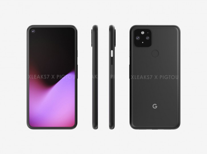 Đây là Google Pixel 5: Màn hình đục lỗ, mặt lưng giống Pixel 4 nhưng có thêm cảm biến vân tay?