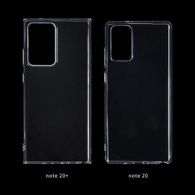 Size comparison: Galaxy Note20+ vs. Note20 cases