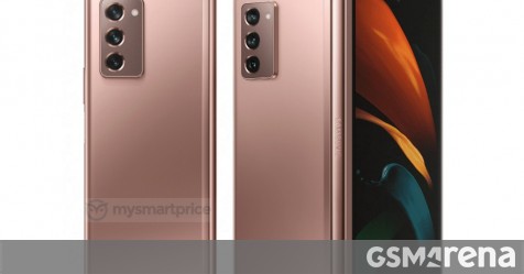 Samsung Galaxy Z Fold 2 5G press renders leak - GSMArena.com news - GSMArena.com