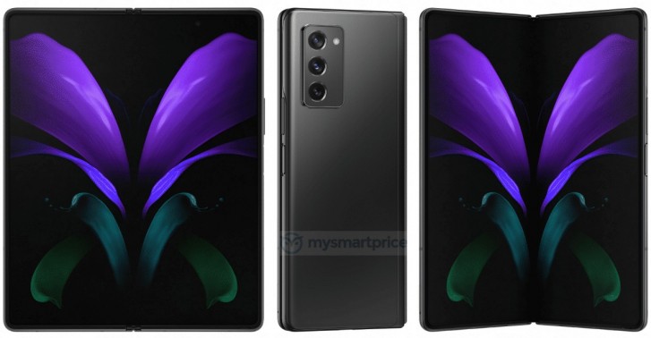 Samsung Galaxy Z Fold 2 5G press renders leak