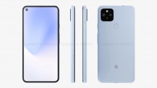 Alleged leaked renders of Pixel 5 XL