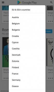 Users in the EEA can Explore other countries  Google Play Stores - 63