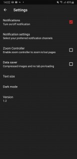 New dark mode and Unicode support