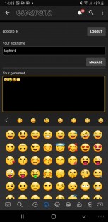 New dark mode and Unicode support