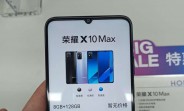 Honor X10 Max appears in more live images