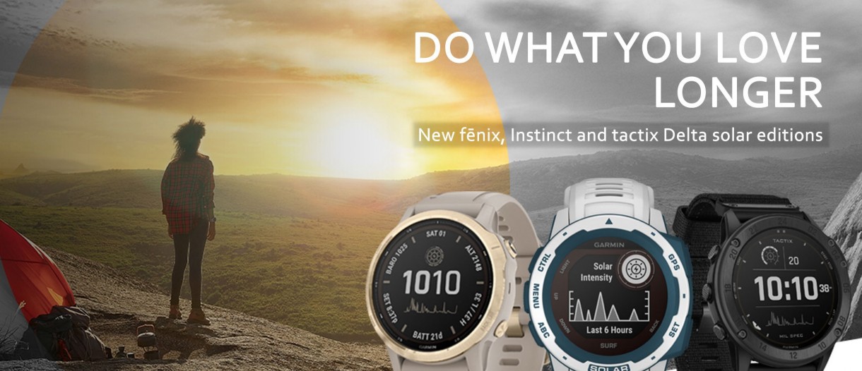 Garmin Fenix 6, and Tactix Delta smartwatches solar charging - GSMArena.com news