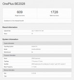 OnePlus A2003 GeekBench listings