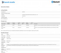 Wi-Fi Alliance and Bluetooth SIG certifications