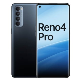 Global Oppo Reno4 Pro in white and black