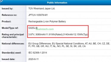 TUV Rheinland listing and charger