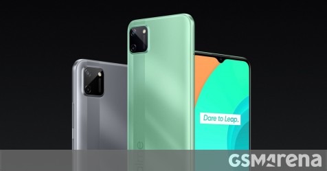 realme c11 green color