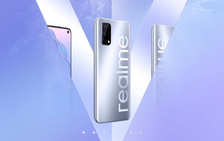 Realme V5 teased with a punch hole display and 48MP quad camera