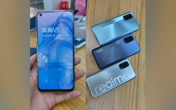 Realme V5 appears in hands-on shots