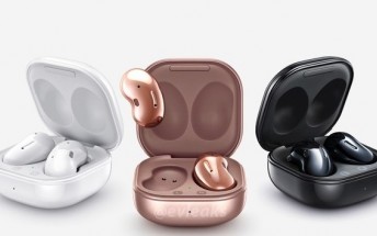 Samsung Galaxy Buds Live TWS earphones images reveal colors, charging case design