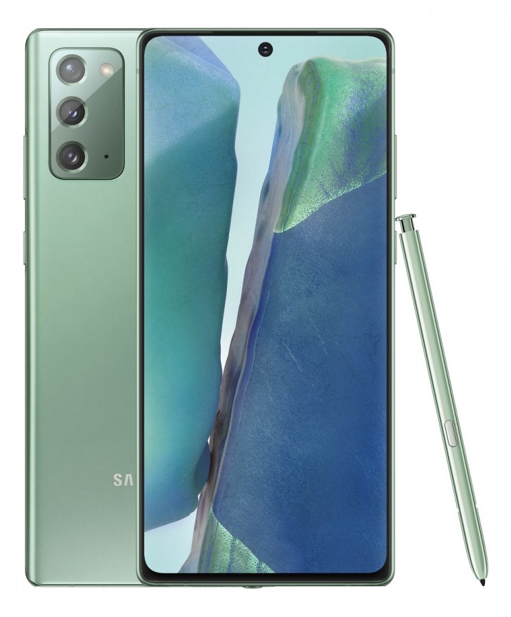 青色款式顯時尚：Samsung Galaxy Note 20 官方宣傳圖與規格曝光；竟轉用塑料機身！ 3