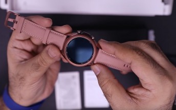 Another Samsung Galaxy Watch3 fully unboxed in Mystic Bronze ahead of launch event