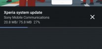 Xperia 1 II screenshots after the update