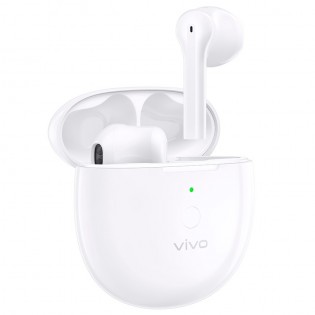 vivo TWS Earphone Neo in Moonlight White color