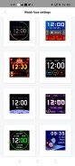 Custom watch faces available on Amazfit's official app