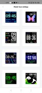 Custom watch faces available on Amazfit's official app