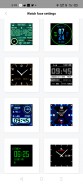 Custom watch faces available on Amazfit's official app