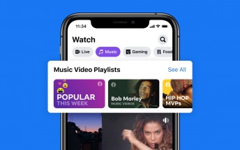Facebook adds official music videos in the US