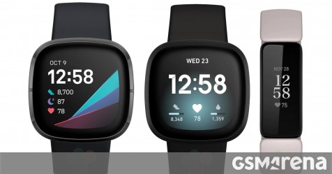 Fitbit Sense Versa 3 and Inspire 2 appear in leaked renders with