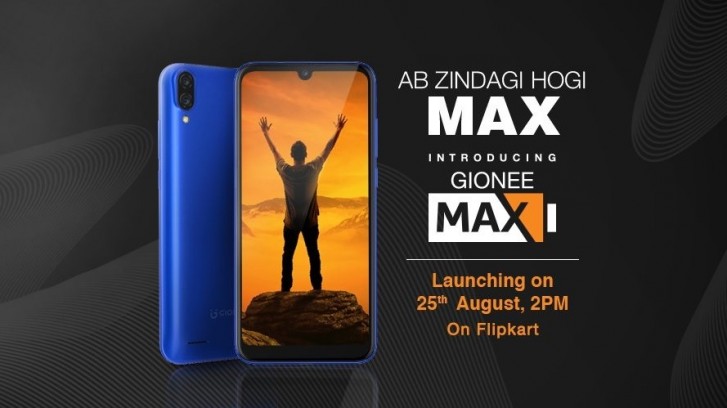 Gionee Max key specs and design confirmed ahead of August 25 launch