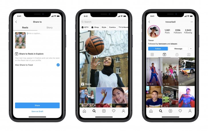 Instagram officially launches Reels in attempt to take down TikTok