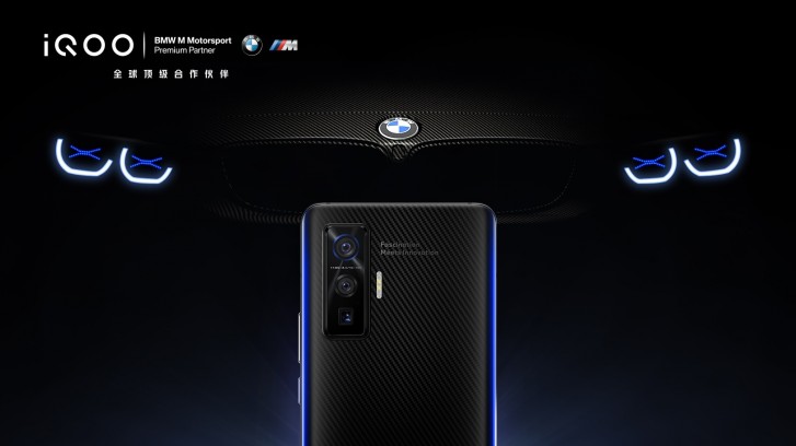 iQOO 5 BMW edition appears in an official poster with triple rear camera -  GSMArena.com news