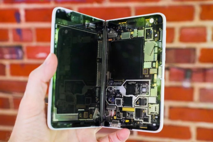 Microsoft Surface Duo teardown shows what it takes to make a thin dual screen device