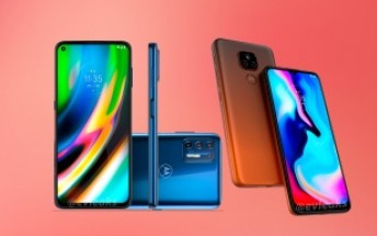 Motorola Moto E7 Plus and Moto G9 Plus surface in official renders