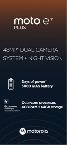 Moto E7 Plus specs leak: Snapdragon 460 SoC and 48MP dual camera