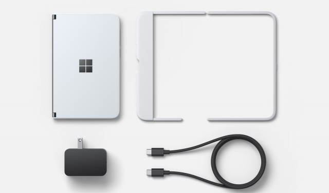 Surface Duo Box contents