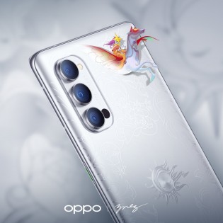 Oppo Reno4 Pro 5G Artist Limited Edition promo images