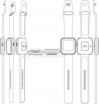 Realme patent for a smartwatch design