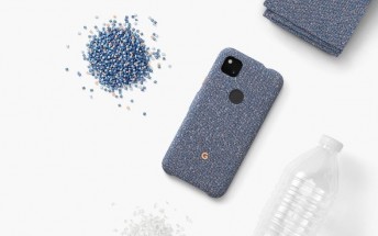 The Pixel 4a fabric cases are made from recycled materials, they are machine washable to boot