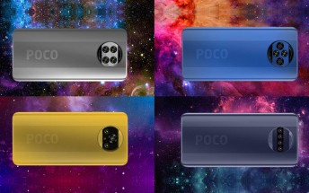 Poco exec teases four possible designs for the Poco X3