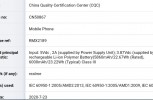 Realme RMX2189 certifications