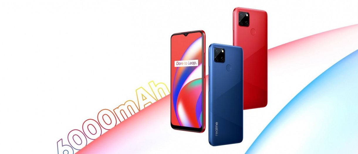 Realme C12 debuts with 6,000 mAh battery, Helio G35 and triple camera - GSMArena.com news