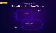 Realme's Ultra-thin SuperDart Chargers are coming soon to India