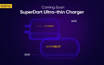 Realme's Ultra-thin SuperDart Chargers are coming soon to India