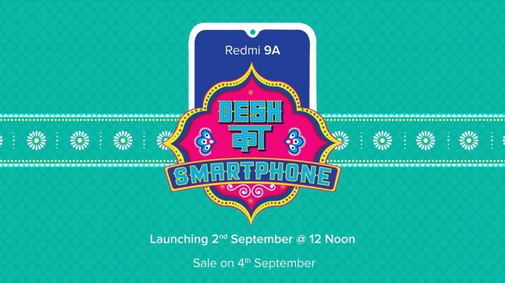 Redmi 9A launching in India on September 2 alongside new wired earphones