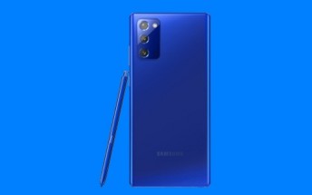 Samsung Galaxy Note20 in Mystic Blue up for pre-booking in India