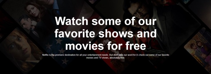 Netflix now lets you watch some of its original content without an account - GSMArena.com news - GSMArena.com