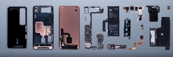 Check out the official Xiaomi Mi 10 Ultra teardown video