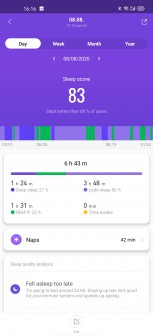 Xiaomi Mi Smart Band 5 screenshots