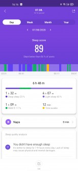 Xiaomi Mi Smart Band 5 screenshots