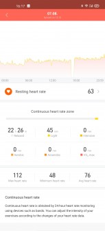 Xiaomi Mi Smart Band 5 screenshots