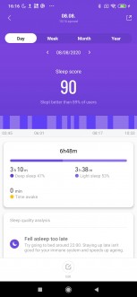 Xiaomi Mi Smart Band 4 screenshots